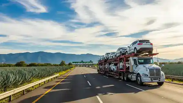 Vehículo de traslado privado en carretera hacia Guadalajara